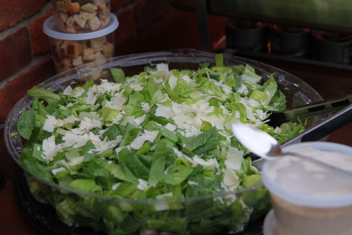 Salad, served