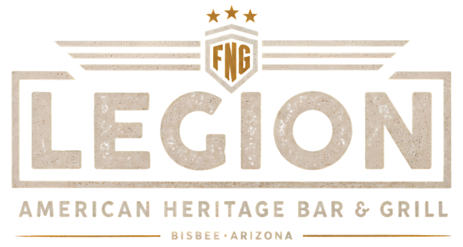 Legion Bar and Grill logo top - Homepage