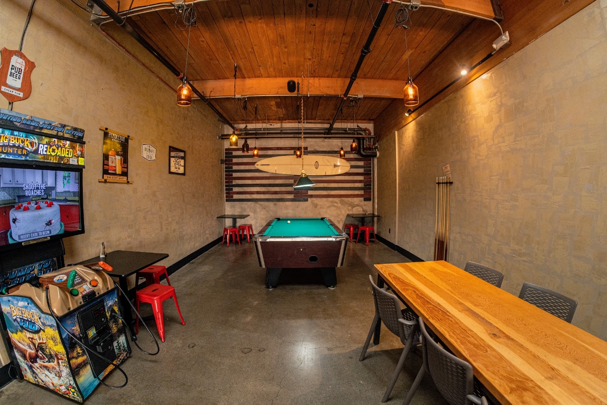 Private events room at BarNone