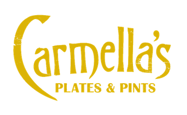 Carmella's Plates and Pints logo