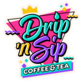 Drip 'n Sip Coffee & Tea logo top - Homepage