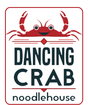 Dancing Crab Noodle logo top - Homepage