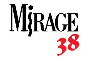 Mirage38 logo top - Homepage