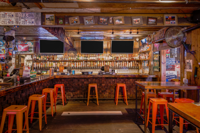 Interior, bar
