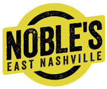 Noble's East logo scroll
