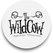 The Wild Cow logo scroll