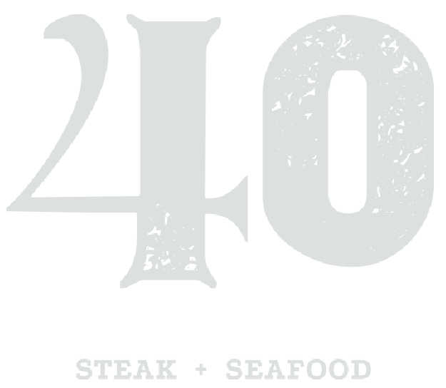 40 Steak and Seafood logo top - Homepage