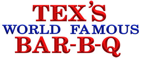 Tex's World Famous Bar-B-Q logo top