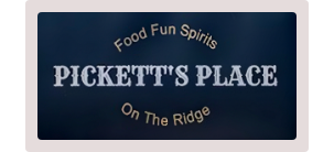 Pickett's Place logo top - Homepage