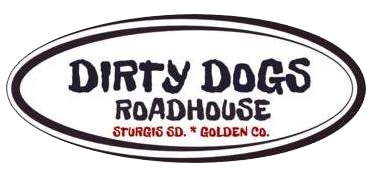 Dirty Dogs Roadhouse logo scroll