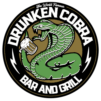 Drunken Cobra Bar & Grill logo top