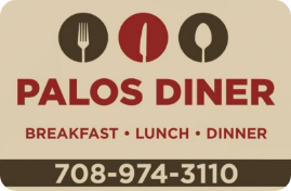 Palos Diner logo top - Homepage