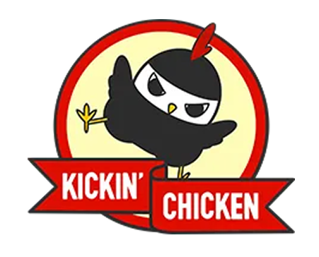 Kickin Chicken logo top - Homepage