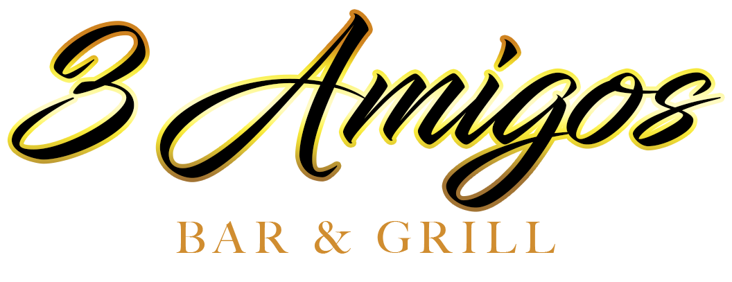 3 Amigos Bar and Grill logo top