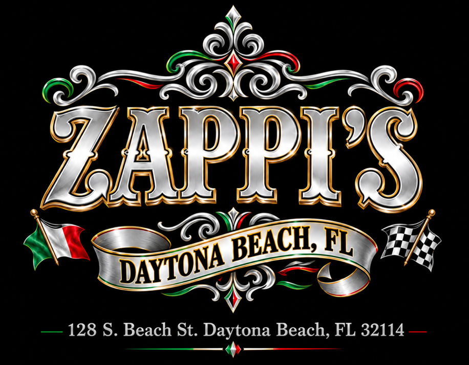 Zappi's Daytona Beach logo top - Homepage