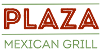 Plaza Mexican Grill logo scroll