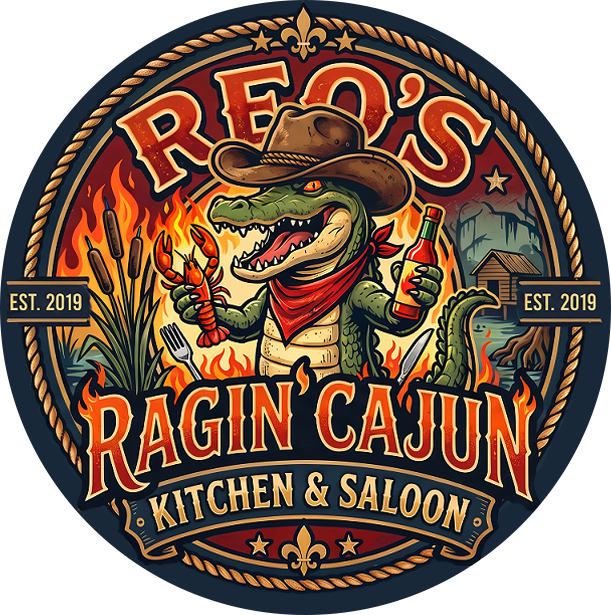 Reo's Cajun Kitchen and Saloon logo top - Homepage