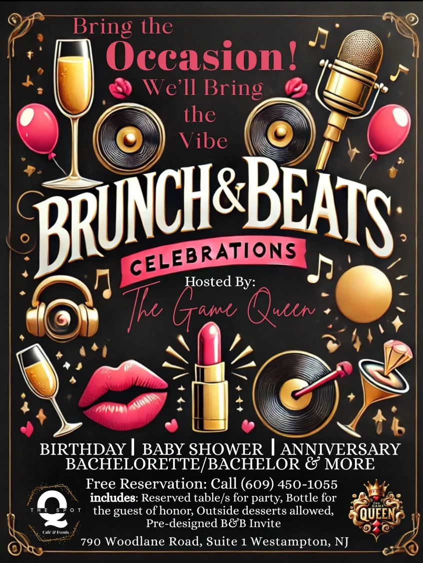 Brunch & bring the occasion! we'll bring the vibe