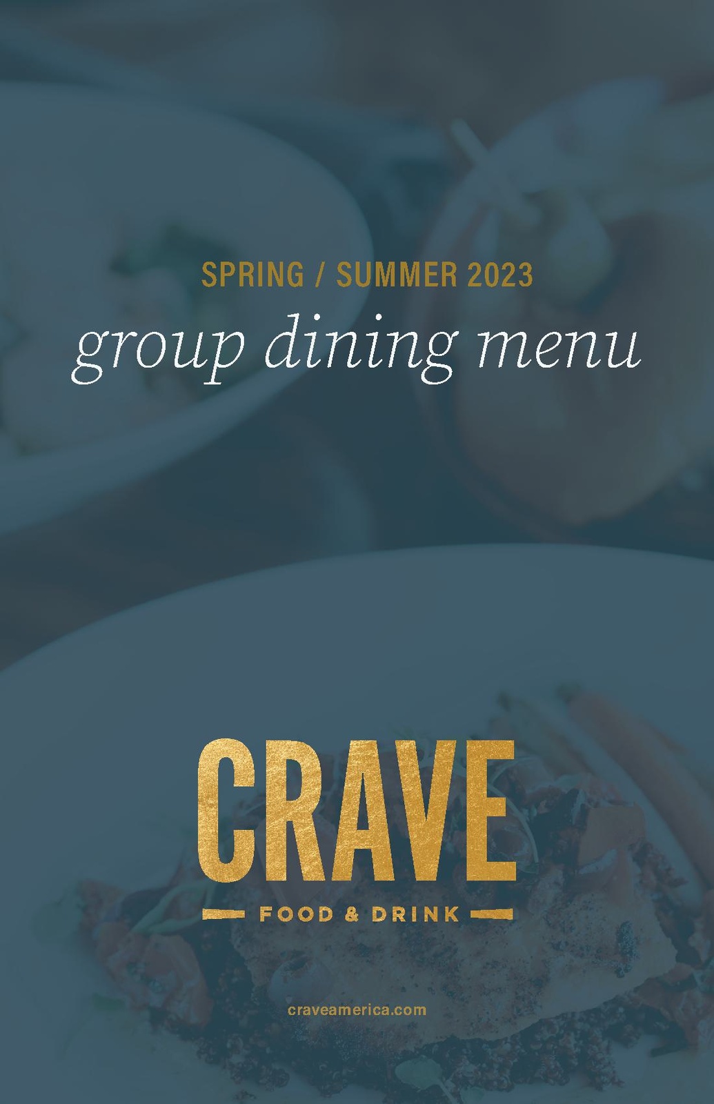 Group Dining Menu for Private Parties 1