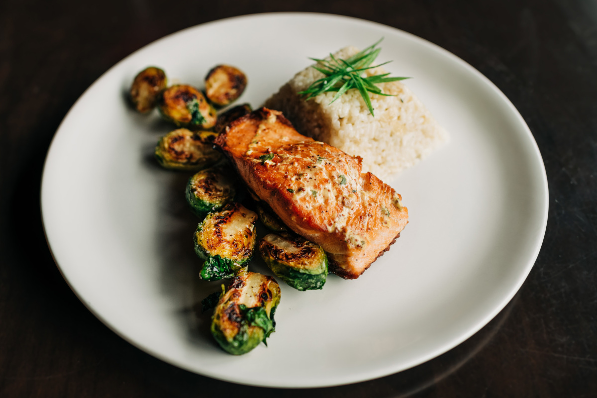 Teriyaki salmon