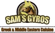 Sam's Gyros logo top