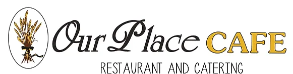 Our Place Cafe and Catering logo scroll