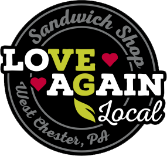 Love Again Local logo scroll