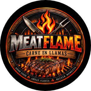 MeatFlame Restaurant logo top - Homepage