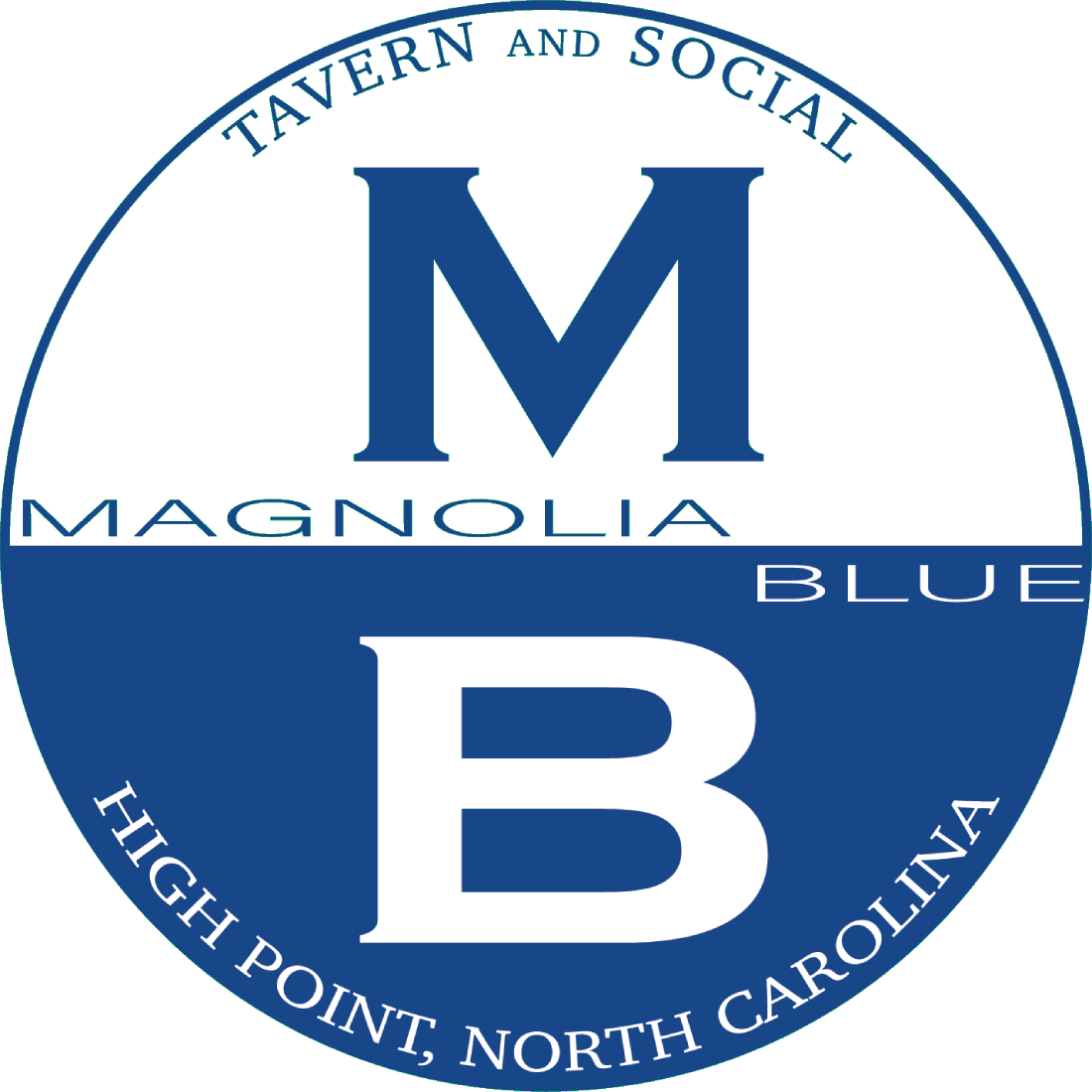 Magnolia Blue logo top