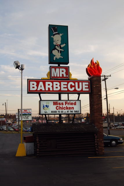 Mr Barbecue billboard