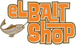El Bait Shop logo scroll