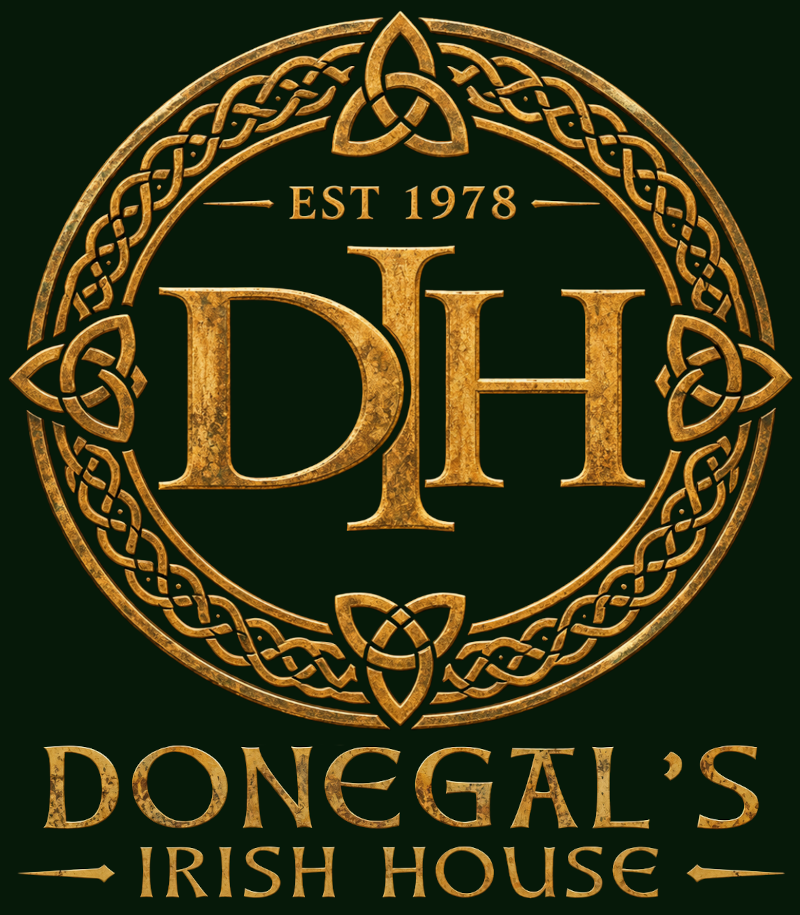Donegal's Irish House logo top - Homepage
