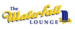 Waterfall Lounge logo scroll