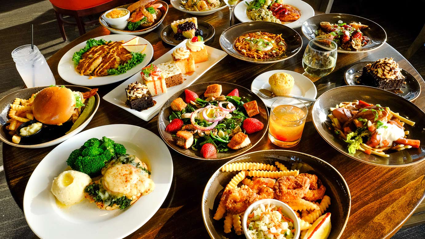 Served meals and drinks