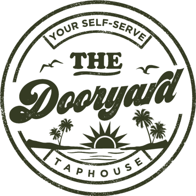 The Dooryard logo scroll