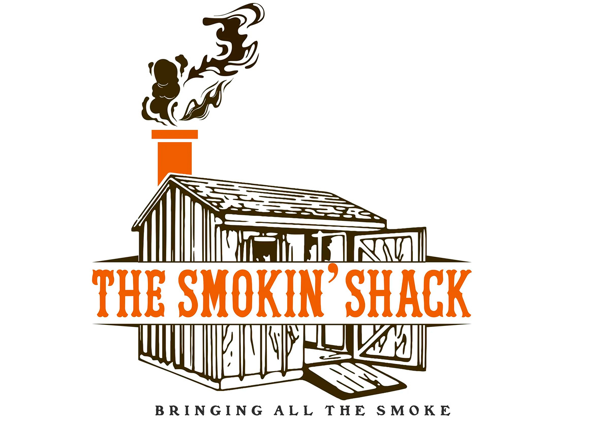 The Smokin' Shack logo top - Homepage