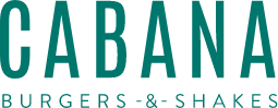 Cabana Burgers & Shakes logo top