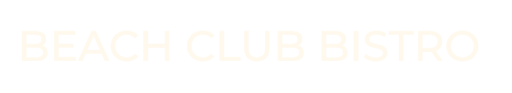 Beach Club Bistro logo top - Homepage