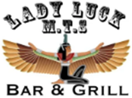 Lady Luck MTS Bar & Grill logo scroll
