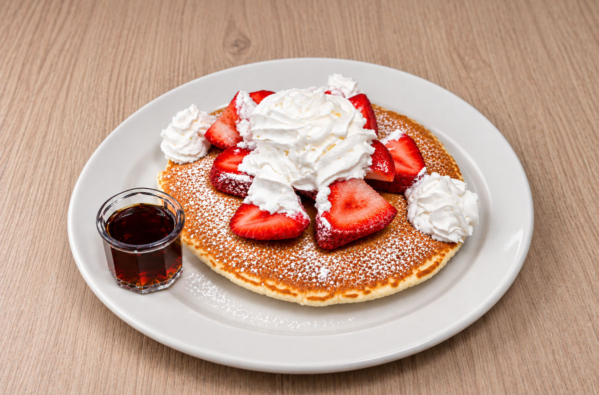 Pancake Strawberry Explosion