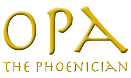 Opa the Phoenician logo top