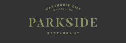 Parkside Restaurant logo scroll