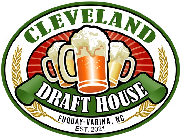 Cleveland Draft House of Fuquay logo top - Homepage