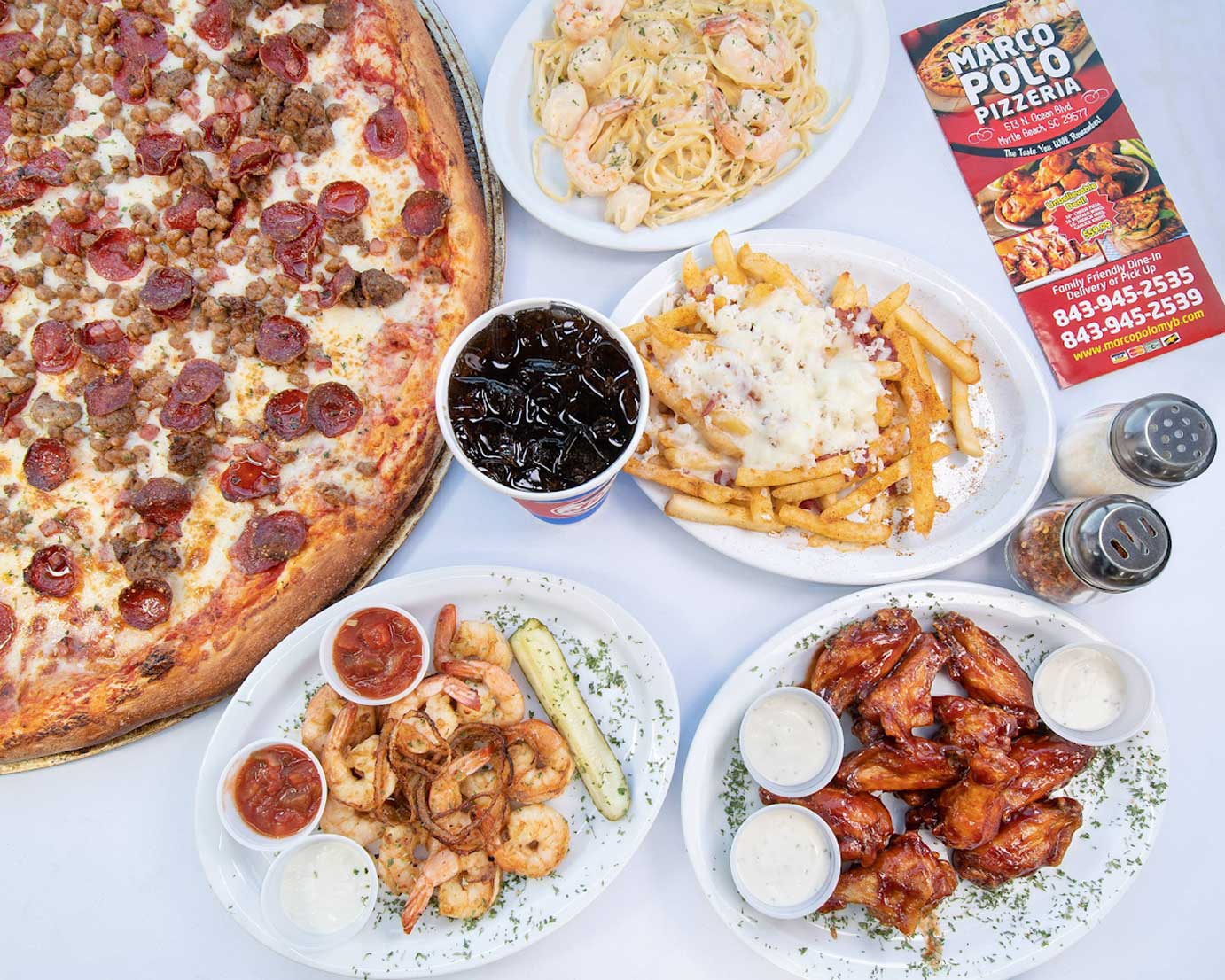 Marco Polo Pizzeria & Ice Cream - Ocean Boulevard, Myrtle Beach, SC