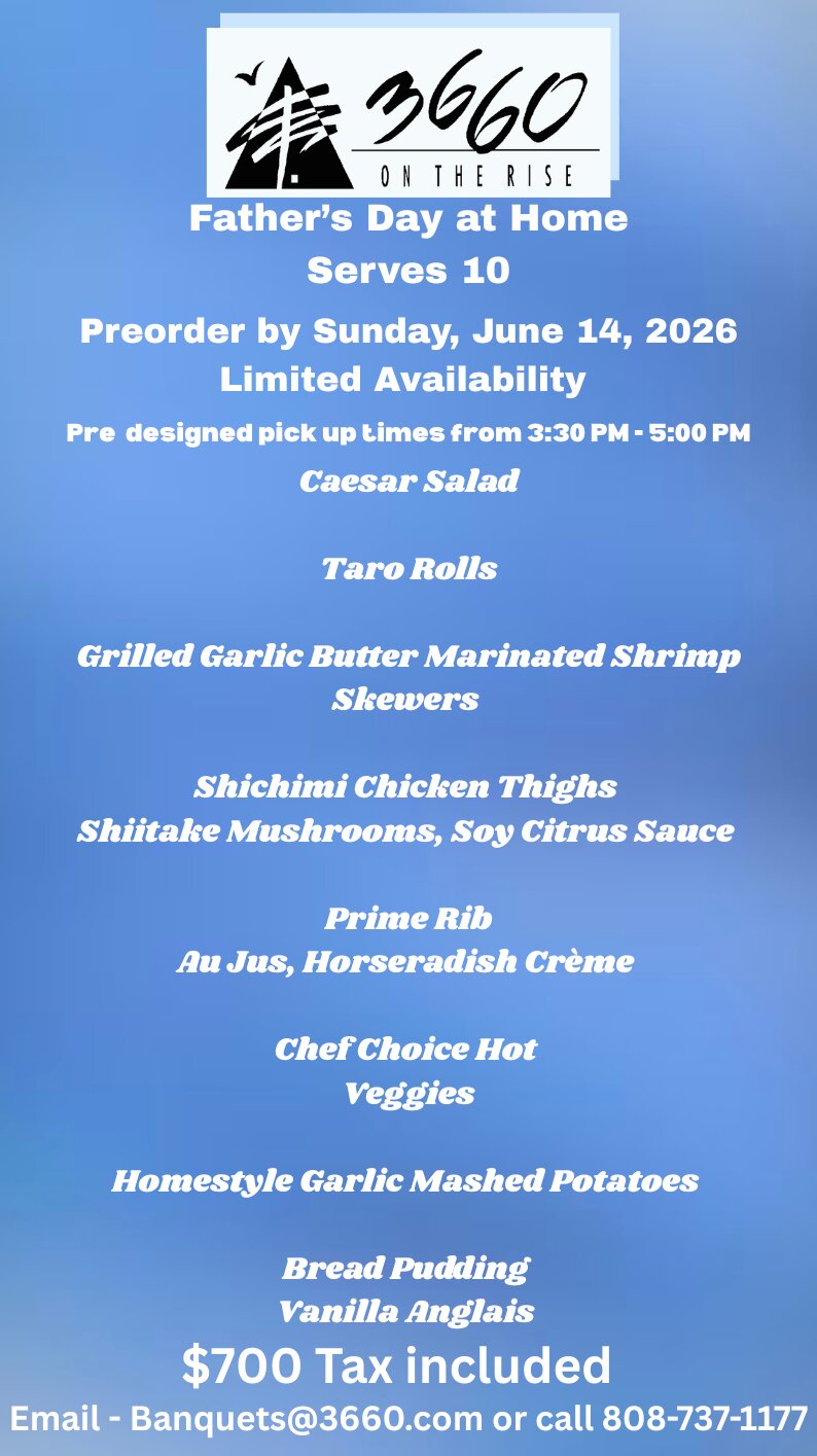 Customized Special menus