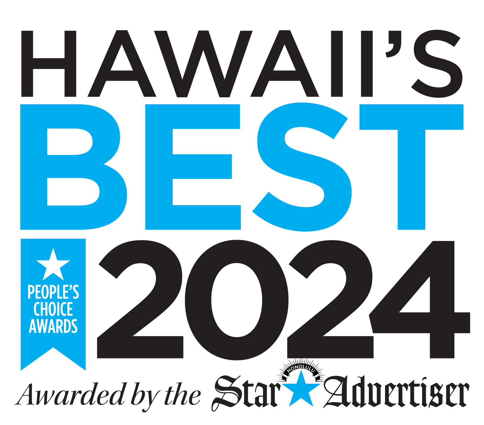 Hawaii's best 2024 - Awarded by the Star Advertiser