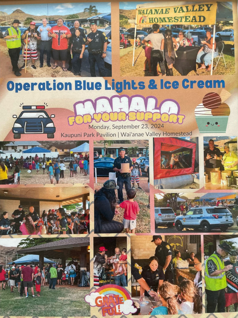 Operation Blue Lights & Ice Cream