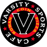 Varsity Sports Cafe & Roman Coin Pizza logo top - Homepage