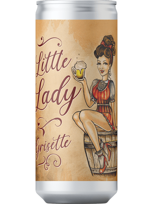 Little Lady Grisette beer can