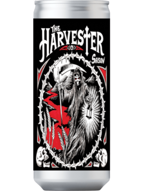 The Harvester beer can
